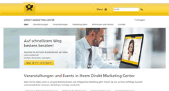 Desktop Screenshot of direktmarketingcenter.de